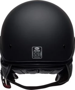 Bell Helmets Bell Pit Boss Matte Black Half Helmet Riding Gear