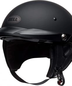 Bell Helmets Bell Pit Boss Matte Black Half Helmet Riding Gear