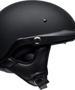 Bell Helmets Bell Pit Boss Matte Black Half Helmet Riding Gear