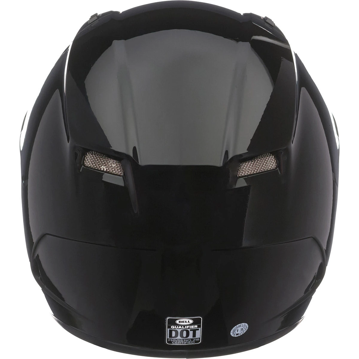 Bell Helmets Riding Gear Bell Qualifier Solid Glossy Black Full Face Helmet