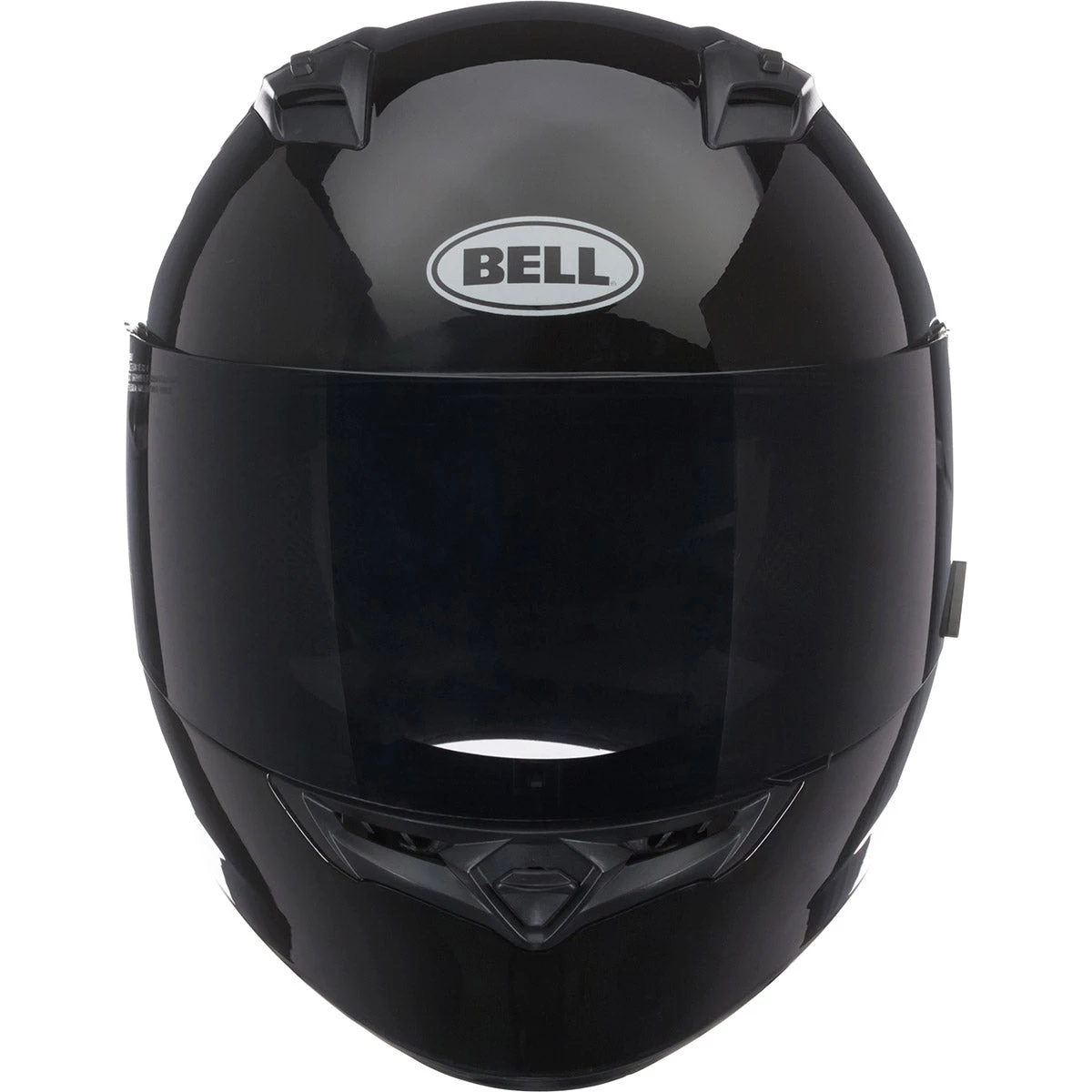Bell Helmets Riding Gear Bell Qualifier Solid Glossy Black Full Face Helmet