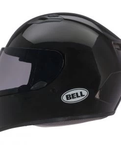 Bell Helmets Riding Gear Bell Qualifier Solid Glossy Black Full Face Helmet