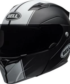 Bell Helmets Bell Revolver Evo Rally Matte Black/White Modular Helmet