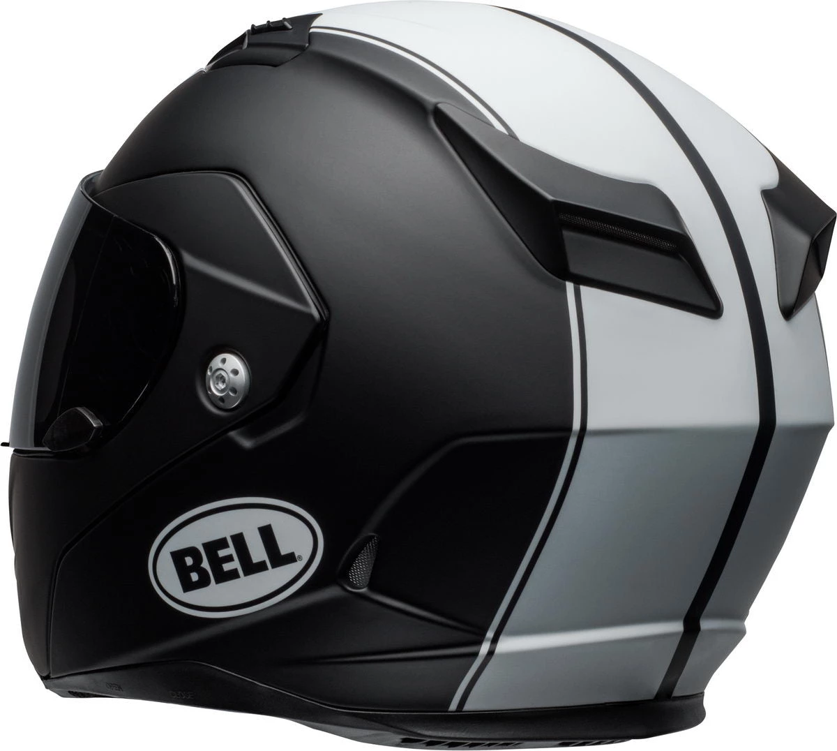 Bell Helmets Bell Revolver Evo Rally Matte Black/White Modular Helmet