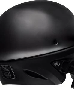 Bell Helmets Bell Rogue'Built Bell Tough. Innovative Muzzle' Matte Black Half Helmet Riding Gear
