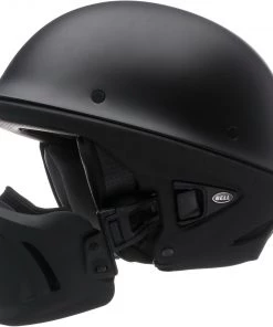 Bell Helmets Bell Rogue 'Built Bell Tough. Innovative Muzzle' Matte Black Half Helmet Riding Gear