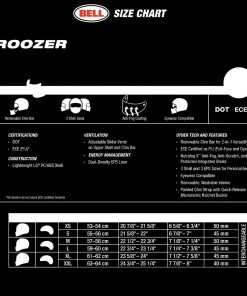 Bell Helmets Bell Broozer ‘Full Face. Open Face. In Your Face’ 2 In 1 Motorcycle Matte Black Helmet