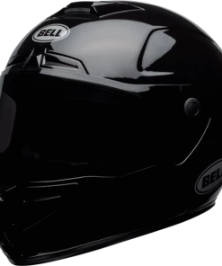 Bell Helmets Bell SRT Solid Glossy Black Full Face Helmet