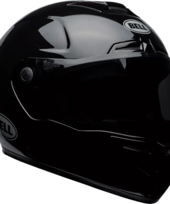 Bell Helmets Bell SRT Solid Glossy Black Full Face Helmet