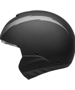 Bell Helmets Riding Gear Bell Broozer ‘Full Face. Open Face. In Your Face’ 2 In 1 Motorcycle Arc Matte Black With Gray Helmet