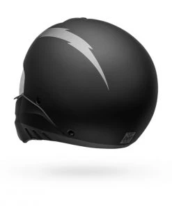 Bell Helmets Riding Gear Bell Broozer ‘Full Face. Open Face. In Your Face’ 2 In 1 Motorcycle Arc Matte Black With Gray Helmet