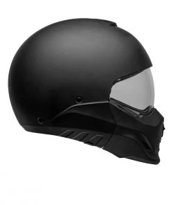 Bell Helmets Bell Broozer ‘Full Face. Open Face. In Your Face’ 2 In 1 Motorcycle Matte Black Helmet