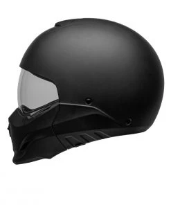 Bell Helmets Bell Broozer ‘Full Face. Open Face. In Your Face’ 2 In 1 Motorcycle Matte Black Helmet