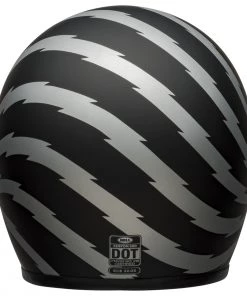 Bell Helmets Riding Gear Bell Core Since'54 Custom 500 SE Vertigo Matte Black And Silver Open Face Helmet