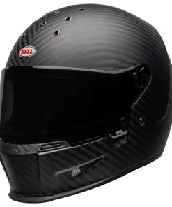 Bell Helmets Riding Gear Bell Eliminator 'Born From Auto, Built For The Street' Full Face Matte Black Carbon Helmet
