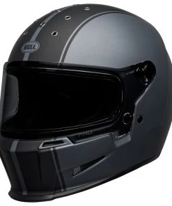 Bell Helmets Bell Eliminator 'Born From Auto, Built For The Street' Full Face Rally Matte Gray And Black Helmet