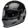 Bell Helmets Riding Gear Bell Eliminator 'Born From Auto, Built For The Street' Full Face Stockwell Gloss Black And White Helmet