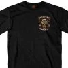 Hot Leathers Official 2021 Sturgis BFM1397 Men’s Buffalo Chip Rocker Black T-Shirt Riding Gear
