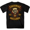 Hot Leathers Official 2022 Sturgis BFM1422 Men’s Sturgis Buffalo Chip 2022 Rocker Design Black T-Shirt