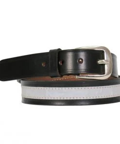 Hot Leathers BLA1121 1 1/4" Leather Reflector Belt