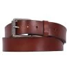 Riding Gear Hot Leathers BLA1138 Dark Brown Belt With Roller Buckle