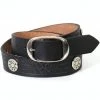 Hot Leathers BLE1007 44 Mag Studded Black Leather Belt Riding Gear