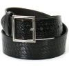 Hot Leathers BLE1017 Basket Weave Genuine Leather Garrison Belt With Removable Buckle