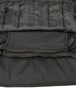 M-BOSS Motorcycle Apparel Motorcycle Jackets M Boss Motorcycle Apparel BOS11705 Men's Black Mesh And Nylon Racer Jacket With Armor