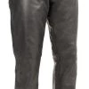 M-BOSS Motorcycle Apparel M Boss Motorcycle Apparel BOS15500 Men's Black Classic 5 Pocket Leather Pants