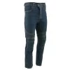 M-Boss Motorcycle Apparel BOS15573 Men’s Blue Denim Motorcycle Pants With CE Armor And Kevlar Motorcycle Pants & Chaps