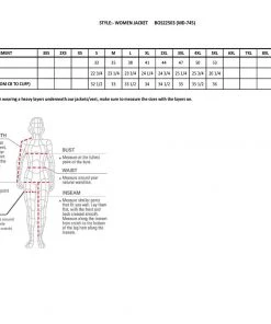 M-BOSS Motorcycle Apparel M Boss Motorcycle Apparel BOS22503 Ladies Black Armored Leather Jacket With Back Lacing Detail Leather Motorcycle Jackets