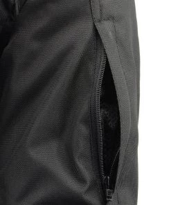 M-BOSS Motorcycle Apparel M Boss Motorcycle Apparel BOS22701 Ladies Black Textile Armored Racing Jacket And Reflective Design