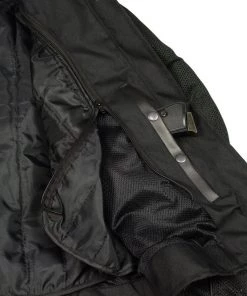 M-BOSS Motorcycle Apparel M Boss Motorcycle Apparel BOS22702 Ladies Black And Fuchsia Mesh Racer Jacket With Full Armor