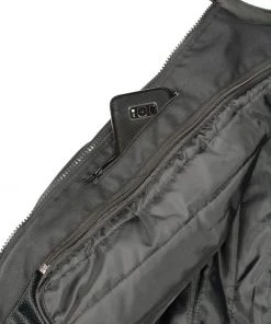 M-BOSS Motorcycle Apparel M Boss Motorcycle Apparel BOS22706 Ladies Black And Red Nylon Racer Jacket With Full Armor