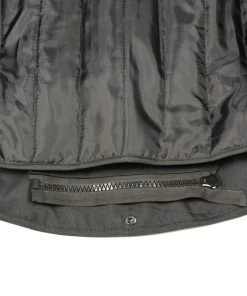 M-BOSS Motorcycle Apparel M Boss Motorcycle Apparel BOS22706 Ladies Black And Red Nylon Racer Jacket With Full Armor