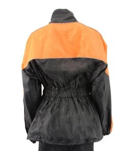 M-Boss Motorcycle Apparel BOS29601 Unisex Two-Piece Motorcycle Rain Gear Riding Gear