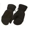 Riding Gear M-Boss Motorcycle Apparel BOS37556 Men's Black Deer Suede Mittens With Removable Faux Fur Liner