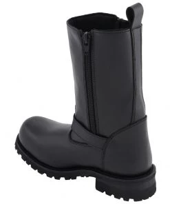 M-BOSS Motorcycle Apparel M Boss Motorcycle Apparel BOS49004 Men's 10 Inch Afterburner Leather Motorcycle Boots