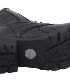 M-BOSS Motorcycle Apparel M Boss Motorcycle Apparel BOS49302 Ladies 6 Inch Black Accelerator Leather Motorcycle Boots