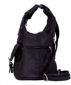 Riding Gear Hot Leathers BPA1011 6 Pocket Leather Backpack Purse