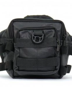 Hot Leathers BPT1103 Black Tactical Thigh Bag