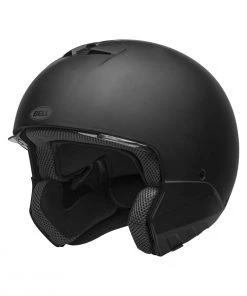 Bell Helmets Bell Broozer ‘Full Face. Open Face. In Your Face’ 2 In 1 Motorcycle Matte Black Helmet