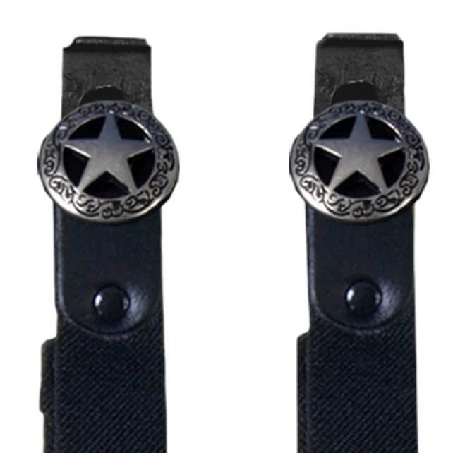 Hot Leathers BUA2001 Western Star Motorcycle Riding Pant Clips Riding Gear