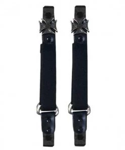 Hot Leathers BUA2013 Iron Cross Motorcycle Riding Pant Clips
