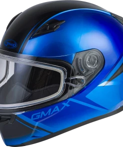 Gmax 72-6332 FF-49S 'Hail' Full-Face Snow Helmet Blue/Black Riding Gear