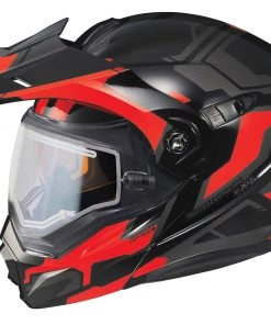 Riding Gear Scorpion Exo 75-2002 EXO-AT950 'Ellwood' Cold Weather Helmet Red (Electric)