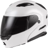 Riding Gear Gmax 72-4712 MD-01 Modular Helmet Pearl White