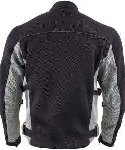 Motorcycle Jackets Xelement CF505 Men's'Phantom Rider' Black Advanced Mesh Sports Jacket With X-Armor Protection