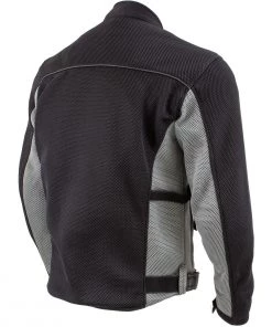 Motorcycle Jackets Xelement CF505 Men's'Phantom Rider' Black Advanced Mesh Sports Jacket With X-Armor Protection