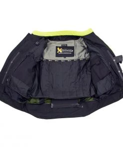 Motorcycle Jackets Xelement CF-6019-66 Men's'Invasion' Neon Green Textile Armored Motorcycle Jacket